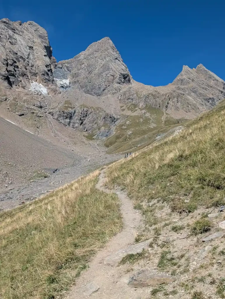 Les aiguilles d'Arves versant est, côté Bonnenuit (Valloire)